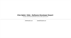 Desktop Screenshot of irfansahin.com